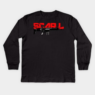 Rifle SCAR - L Kids Long Sleeve T-Shirt